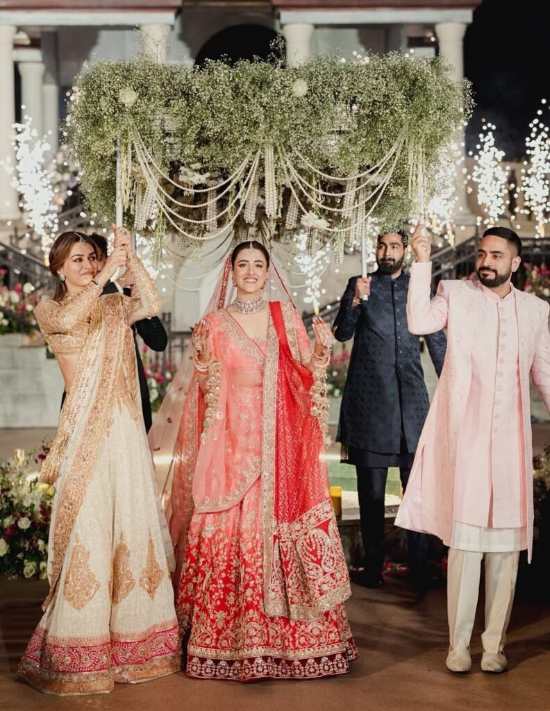 Kriti’s pastel wedding ceremony elegance