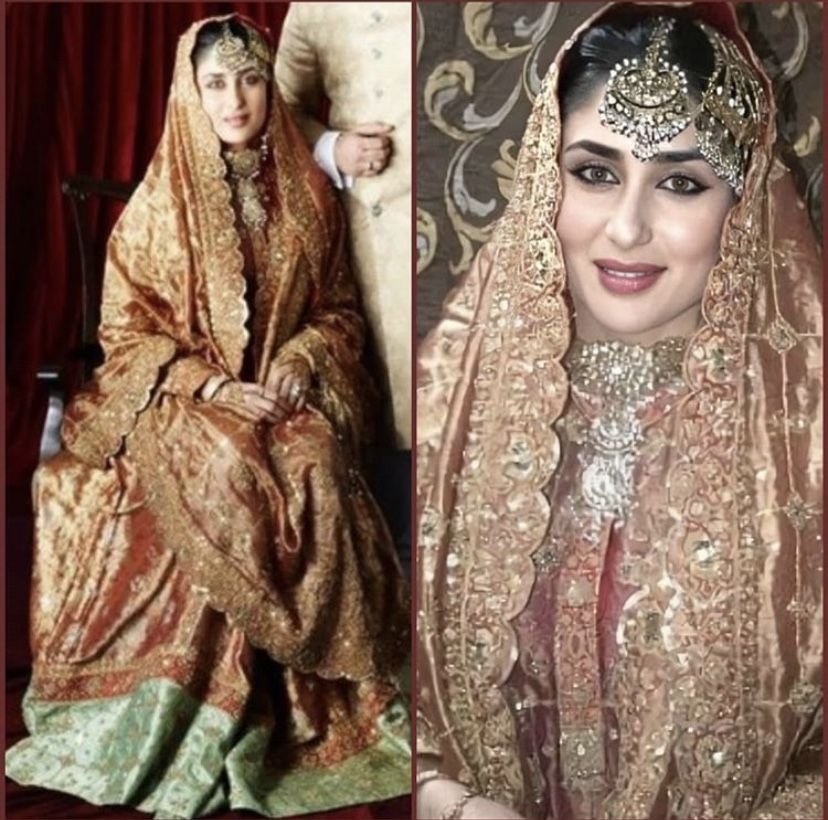 Bride inspired by Kareena Kapoor Khan bridal elegance