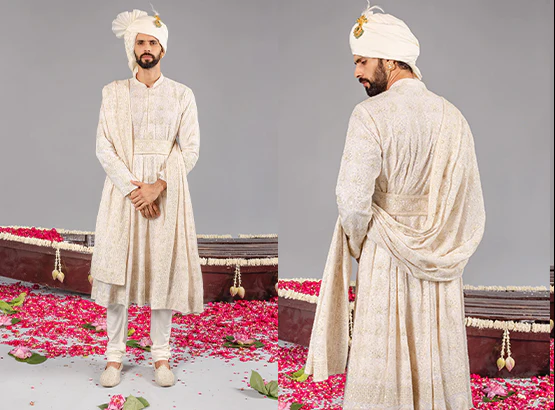 Modern groom sherwani styles dominating wedding fashion