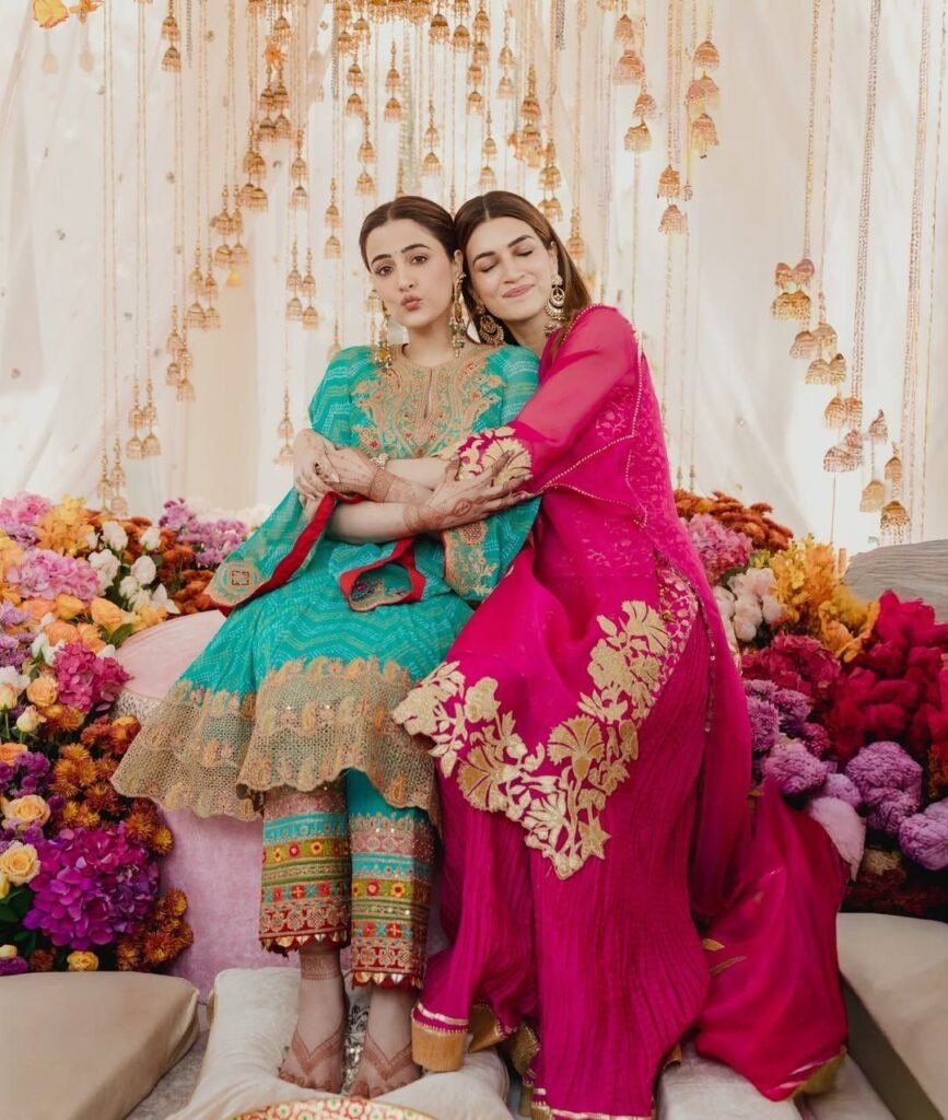 Nupur Sanon’s Chooda ceremony outfit
