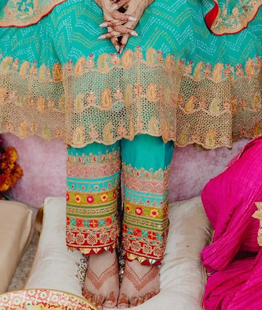 Nupur Sanon’s Chooda ceremony outfit
