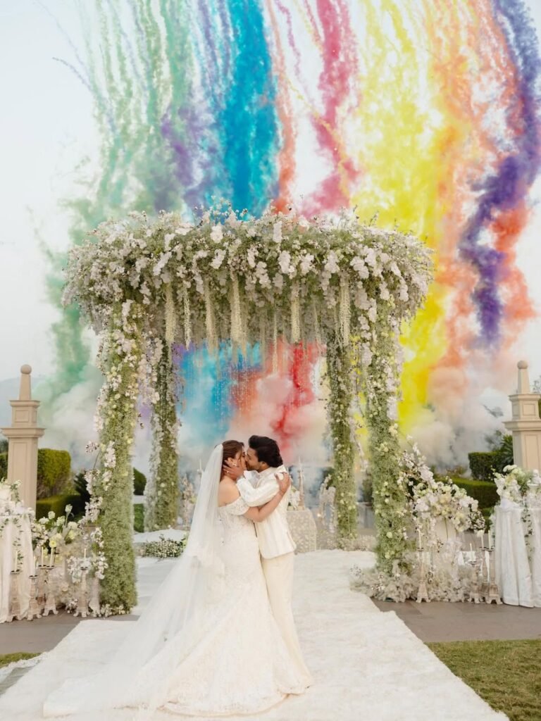 Nupur Sanon’s imagined Christian wedding bridal look