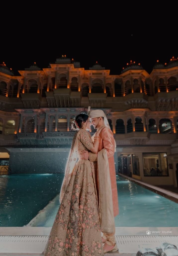 Destination wedding location near Delhi with beautiful landscape