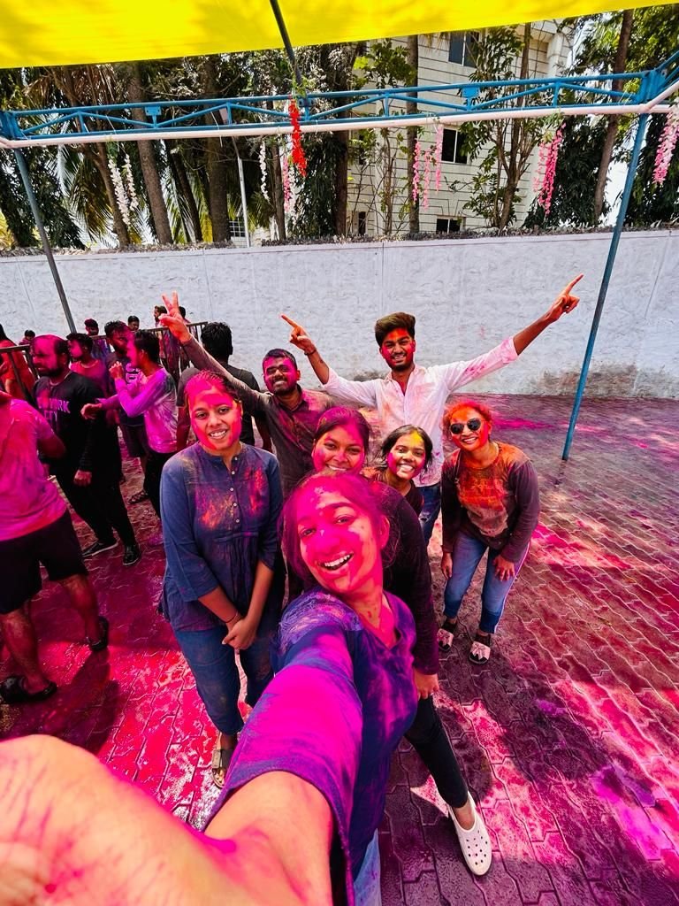 Vibrant decor enhances the festive mood of your Holi celebration.